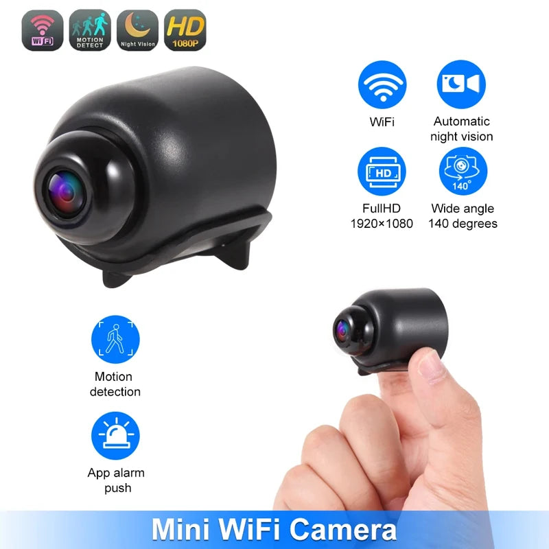 New FHD 1080P Mini Wifi Camera Night Vision Motion Detection Video Camera Home Security Camcorder Surveillance Baby Monitor