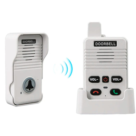 200 Meters Range Hand Free Two Way Wireless Doorbell Waterproof Home Apartment Intercom Factory Office Intercom System Doorbell